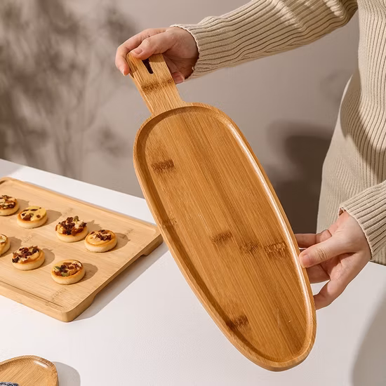 Wooden Ornaments Table Decorations Dessert Tray Cookie Tray