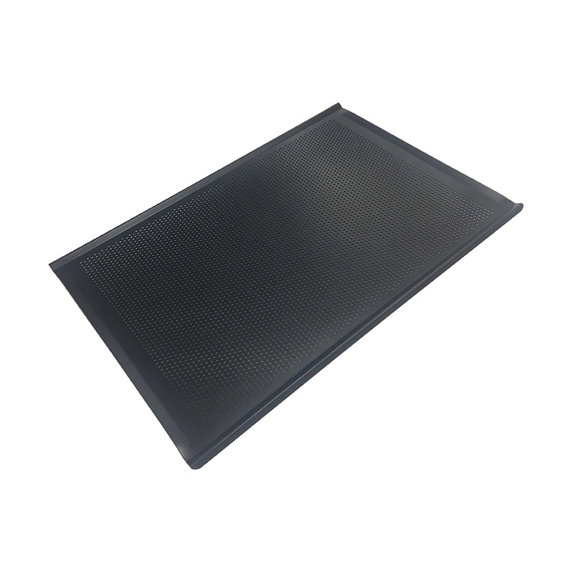 Factory ODM&OEM Custom Made Non Stick Aluminium Perforated Bread Cookie Baking Sheet Oven Tray
