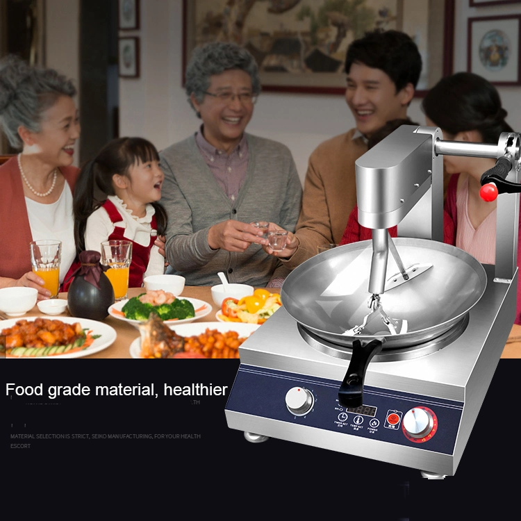 Restaurant Fried Rice Machine Rotating Smart Robot Cooker Wok Chef Automatic Cooking Machine for Hotel Intelligent Cooking Robot