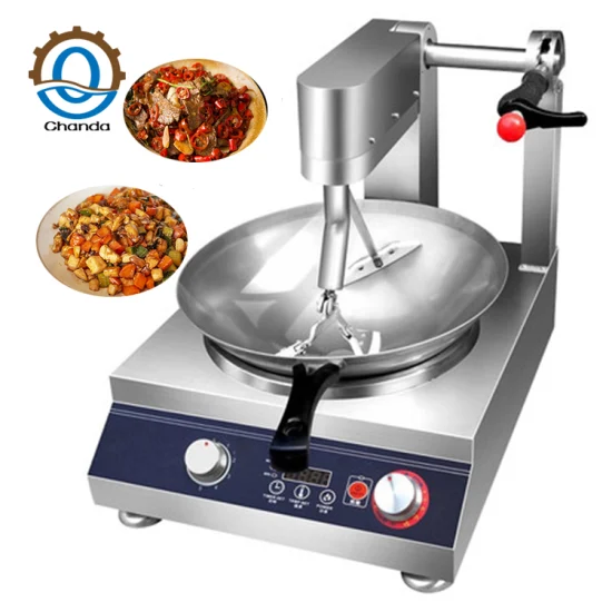 Restaurant Fried Rice Machine Rotating Smart Robot Cooker Wok Chef Automatic Cooking Machine for Hotel Intelligent Cooking Robot