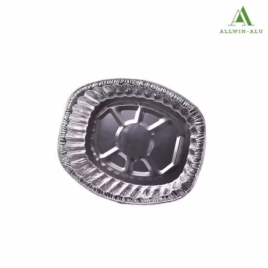 Food Grade Disposable Aluminum Foil Drip Pan BBQ Aluminum Foil Grill Pan
