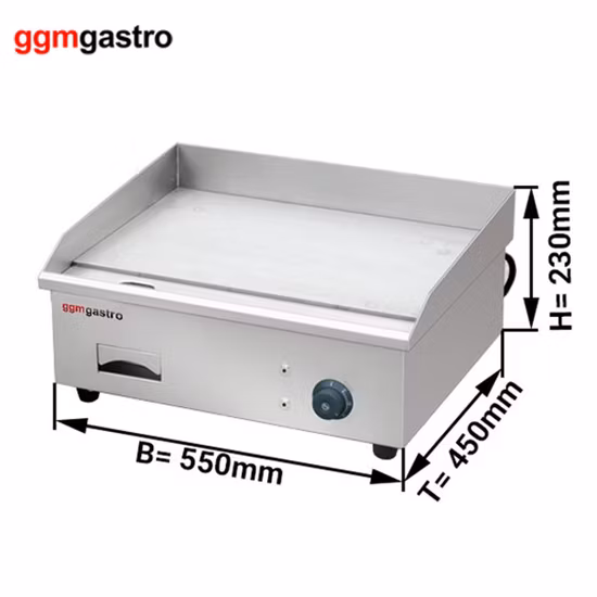 Table Electric Flat Plate Griddle Grill Smokeless Pan