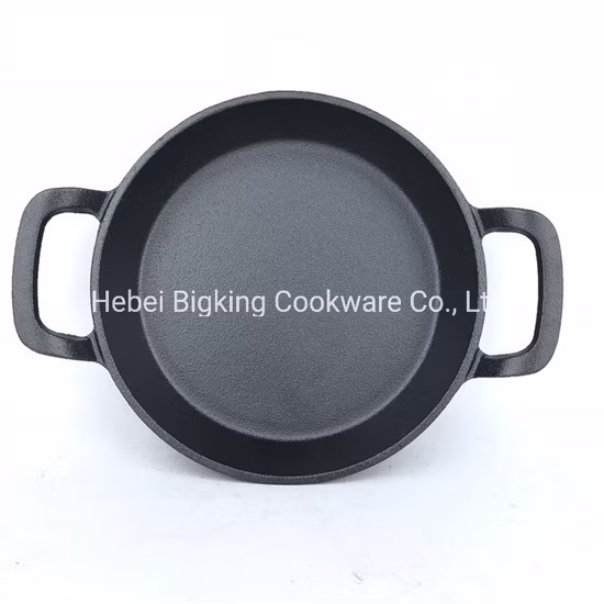 Cast Iron Turkey Roasting Baking Paella Pan Wholesale