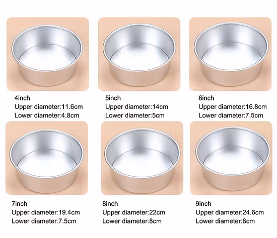 OEM Aluminum Pizza Tray/Pan Loaf Pan Cake Bakeware Pan Sets
